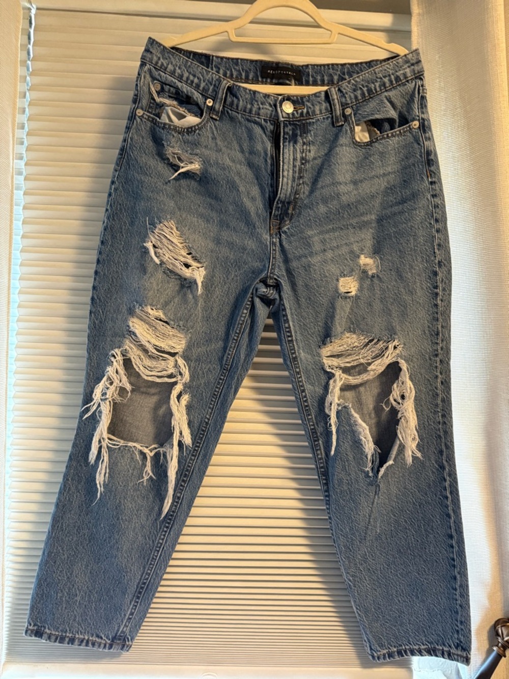 Aeropostale Light Blue Mom Jeans